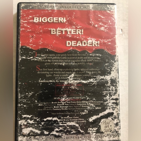 Traces of Death volume 2 and 4.  Rare and out of print DVDs - Picture 3 of 4